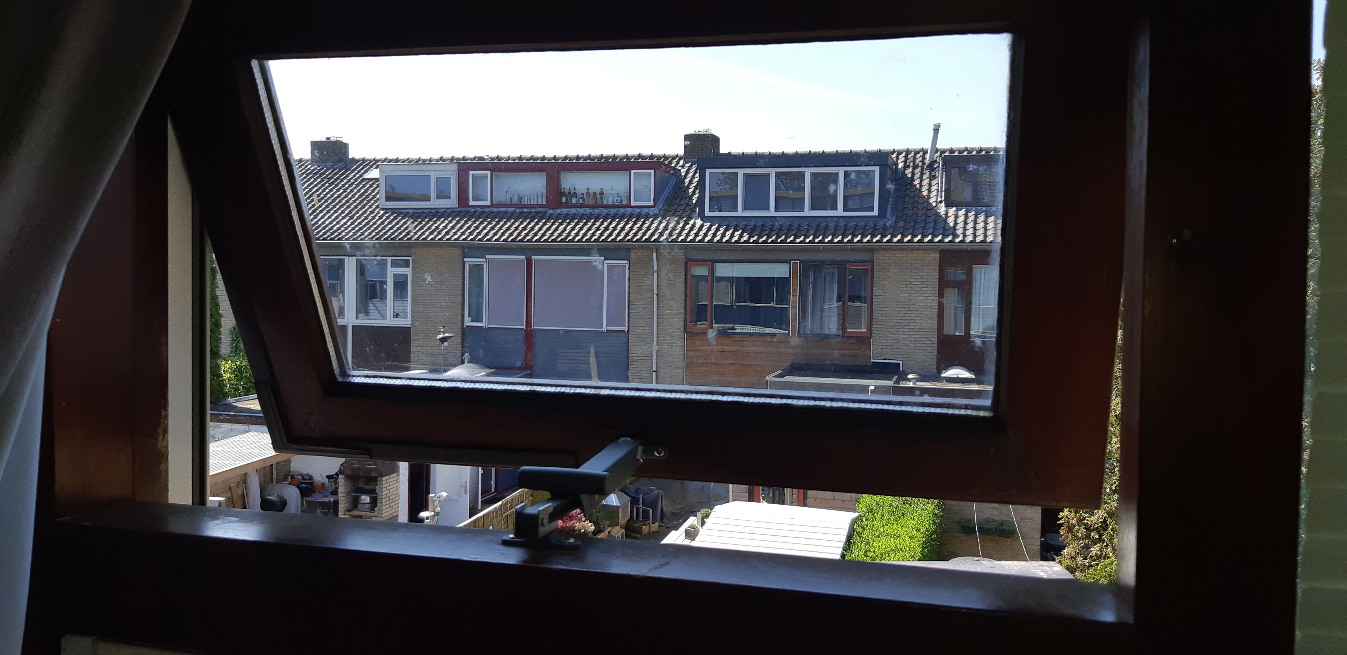 3 ramen; draairichting van buiten naar binnen veranderen. Werkspot