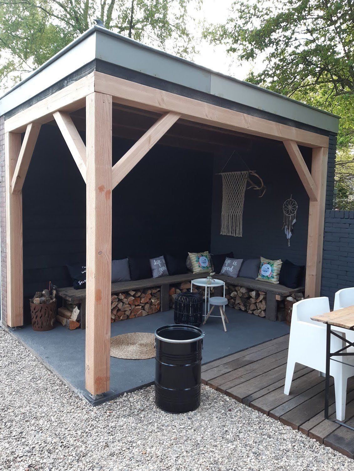Garage: 24 m2; Veranda in deel garage maken - Werkspot
