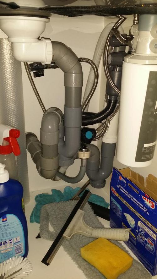 Afvoer in keuken loopt niet door, Vaatwasser voor overstroming Werkspot