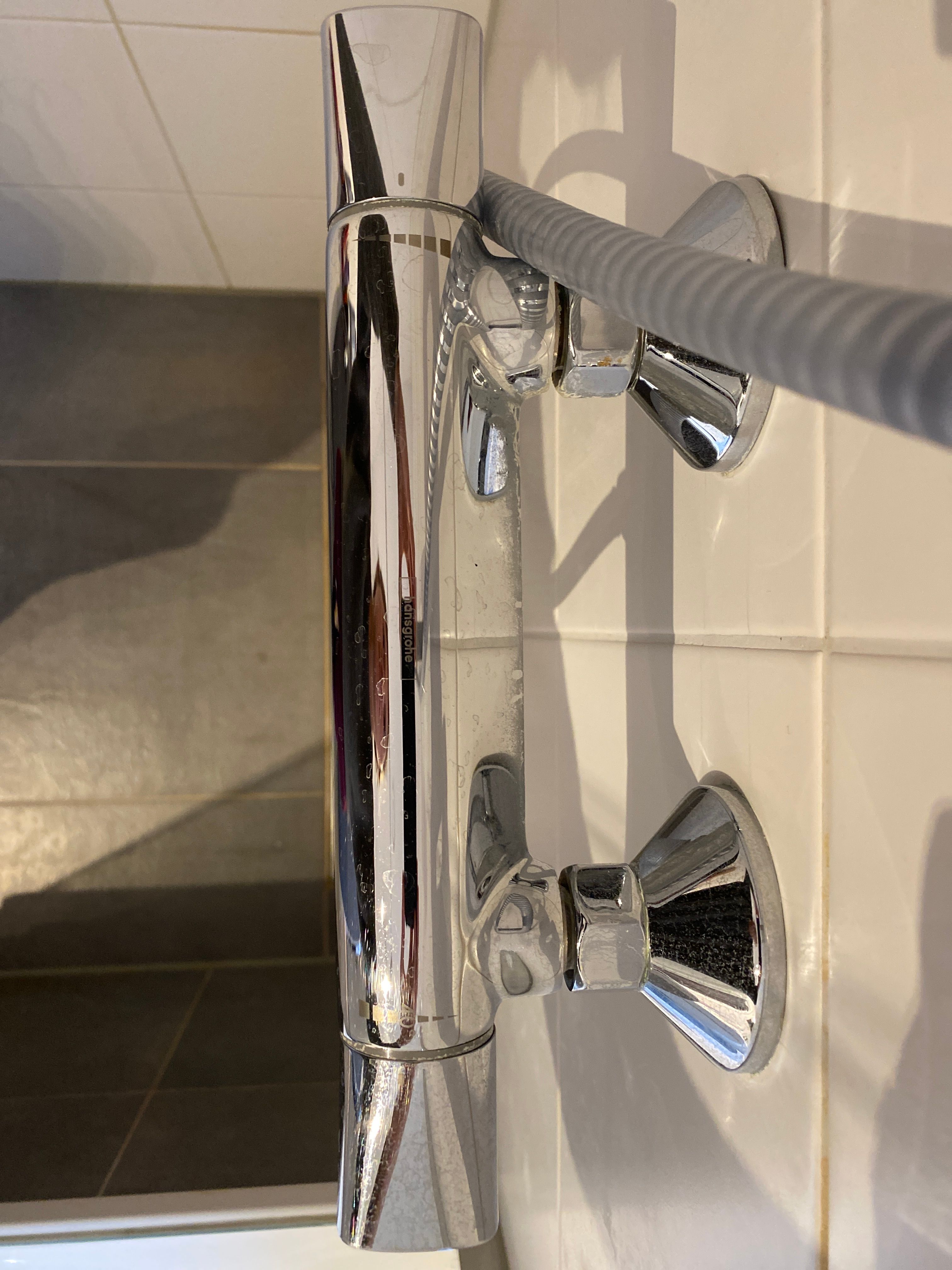 Kraan 1 kraan; Badkamer; Waterdruk van douche is lager dan voorhee