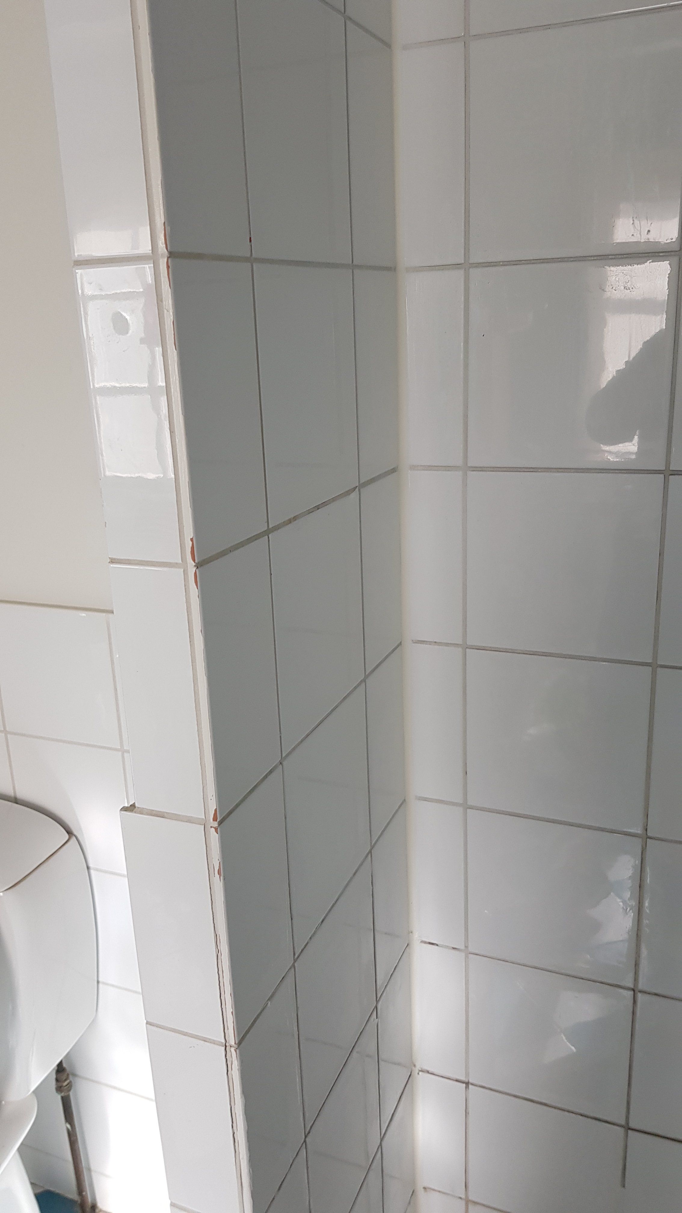 Badkamer opnieuw betegelen douche Werkspot