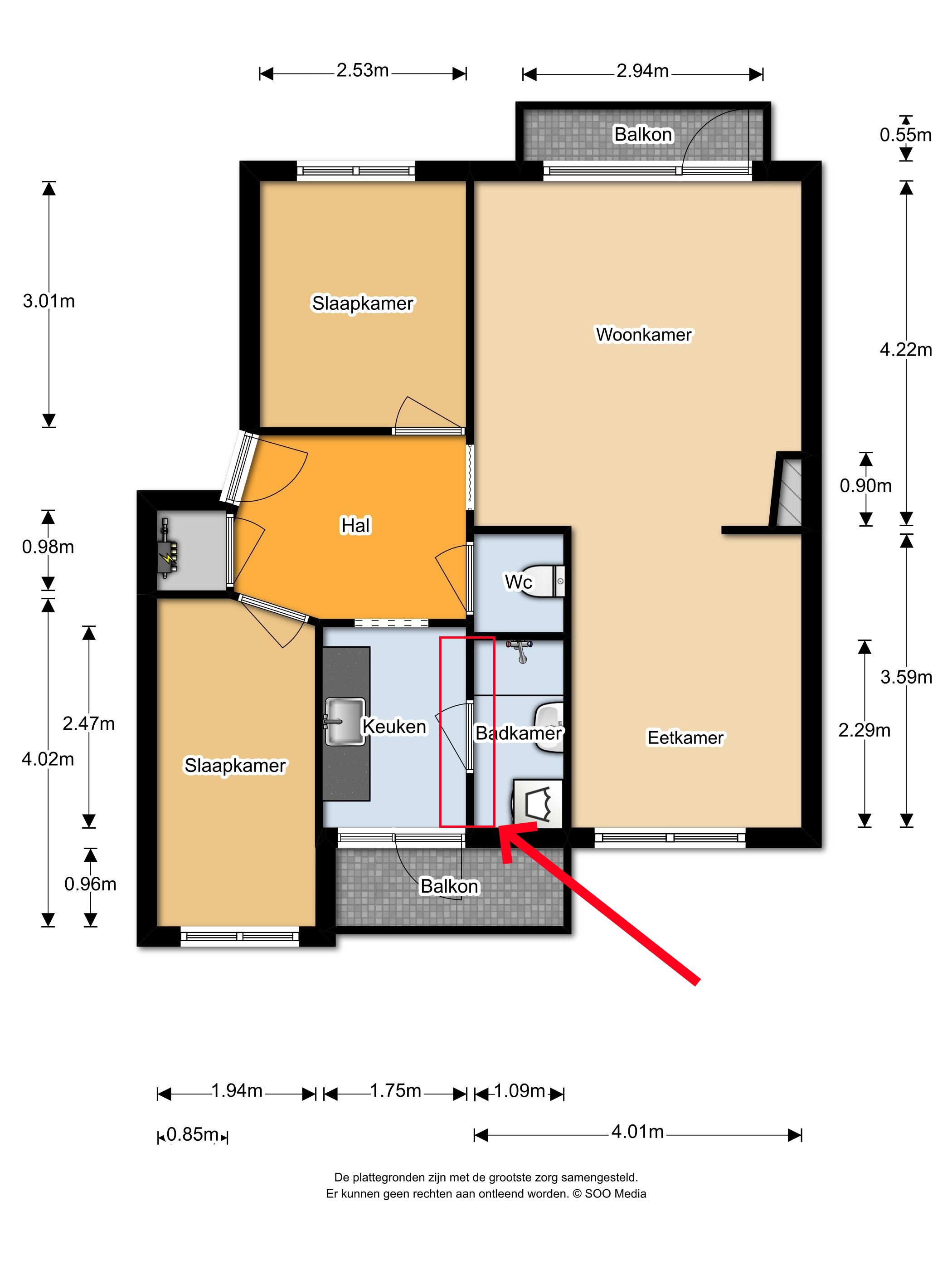 Calculation plan Verbouwing binnensmuurs Werkspot
