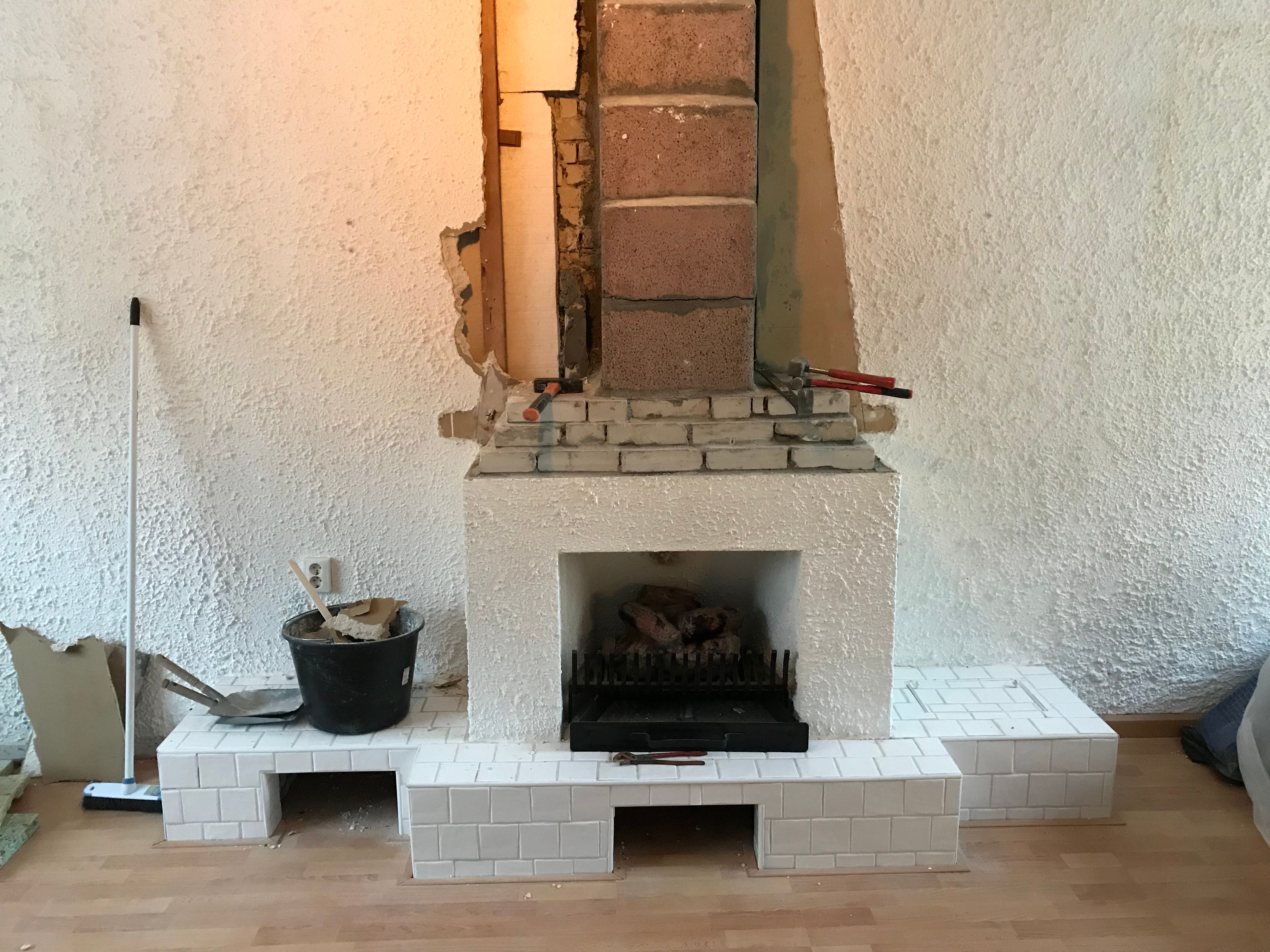 Rookkanaal Open haard eruit halen; Gaskachel Werkspot