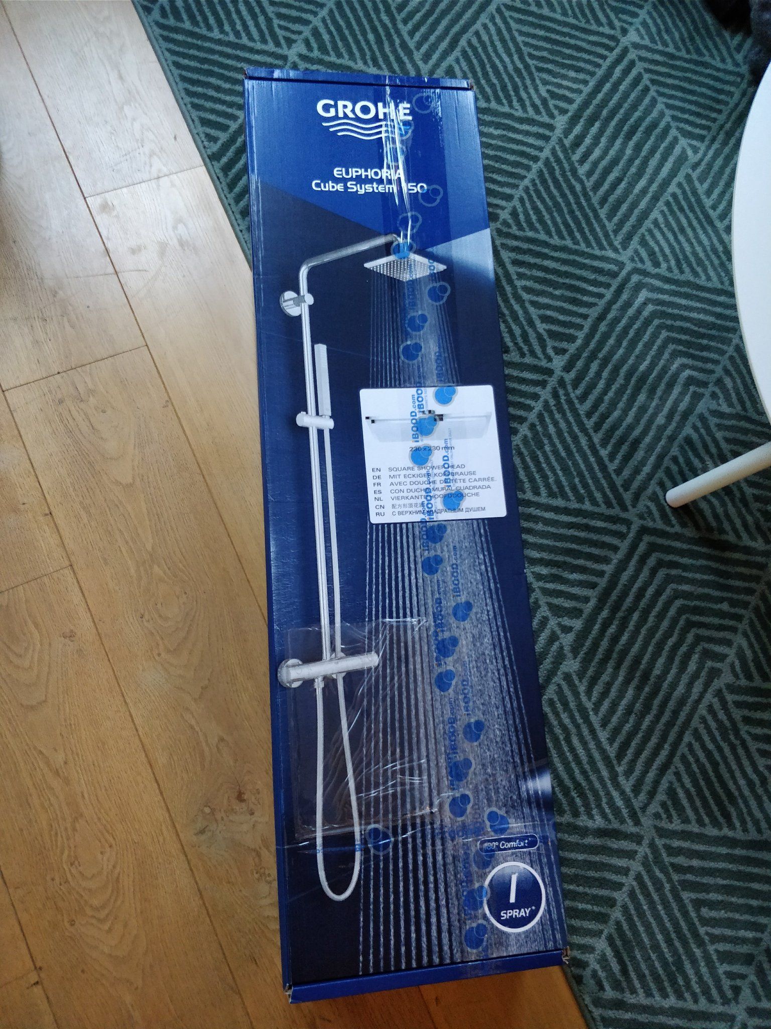 Regendouche Grohe Euphoria ophangen/installeren Werkspot