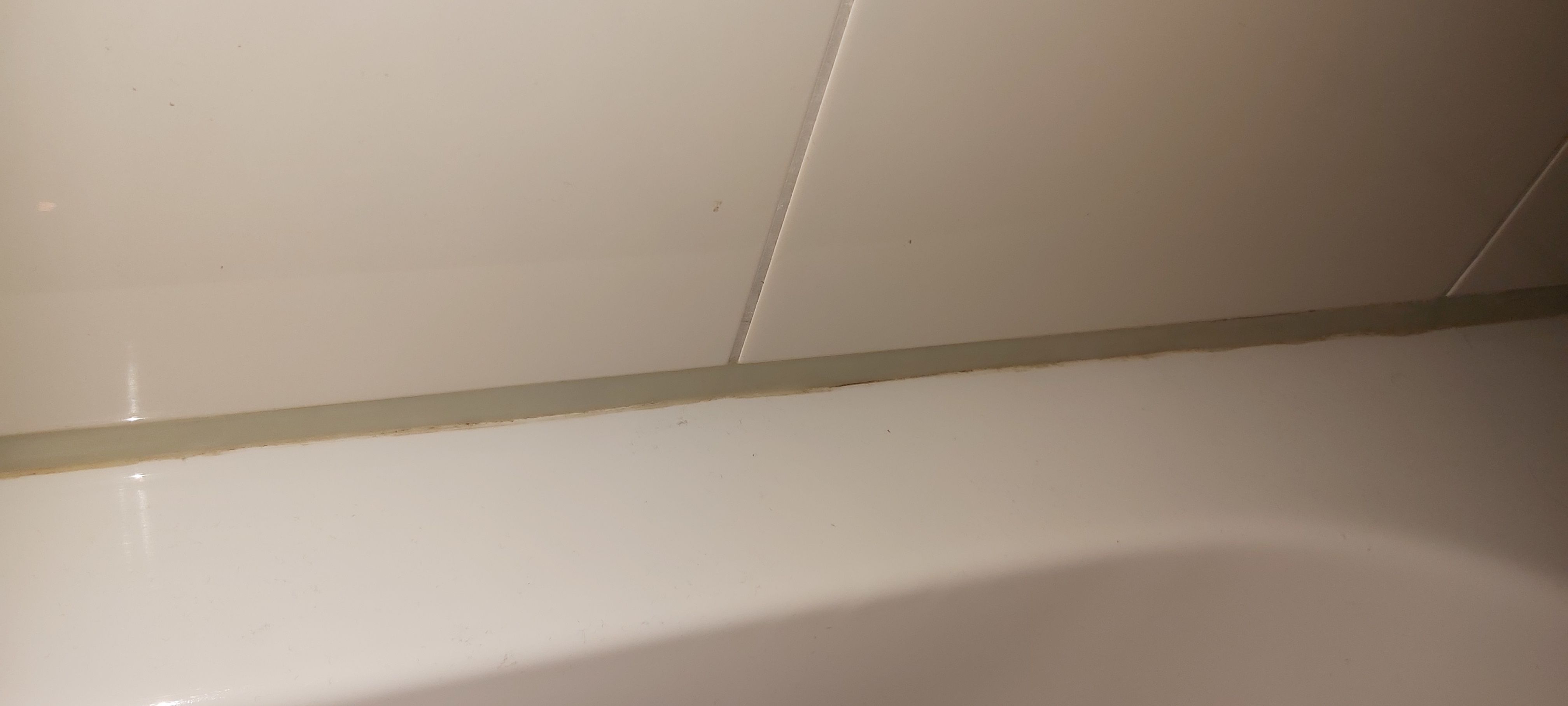 Kitten Douche, Bad, In de woonkamer en hal onder de plint. Vloer i