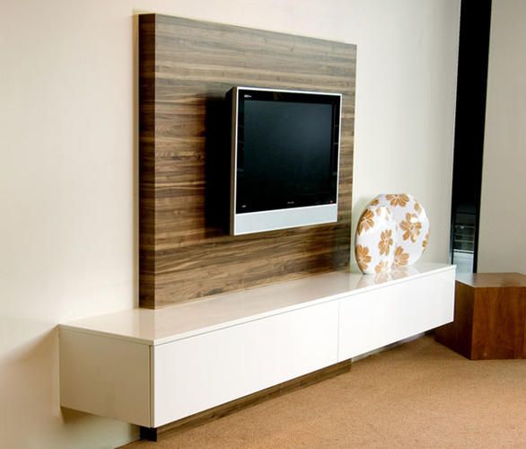 hangende tv kast + achterwand maken Werkspot