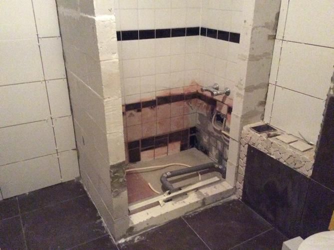 plaatsen douchedrain en verhogen vloertje in douche Werkspot