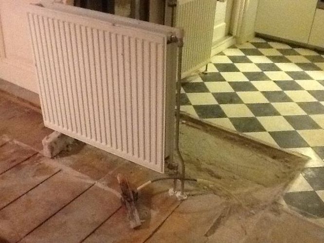 Verwarming afdoppen en verwijderen/ stopcontact verwijderen Werkspot